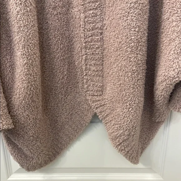 Barefoot Dreams Pink Cozy Poncho Sweater - Picture 6 of 6